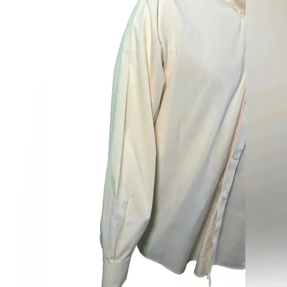 Eddie Bauer Men's Button Down Casual Long Sleeve Yellow Shirt Size L Relaxed Fit - Picture 2 of 9